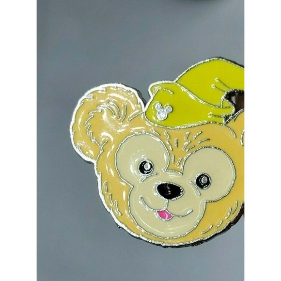 Authentic Official 2013 Disney Duffy Bear Yellow Hat Hidden Mickey 3 Of 5 Pin - Picture 6 of 11